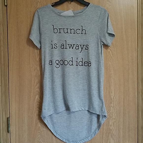 🇺🇦 NWT High low graphic shirt Size Small - Picture 3 of 5